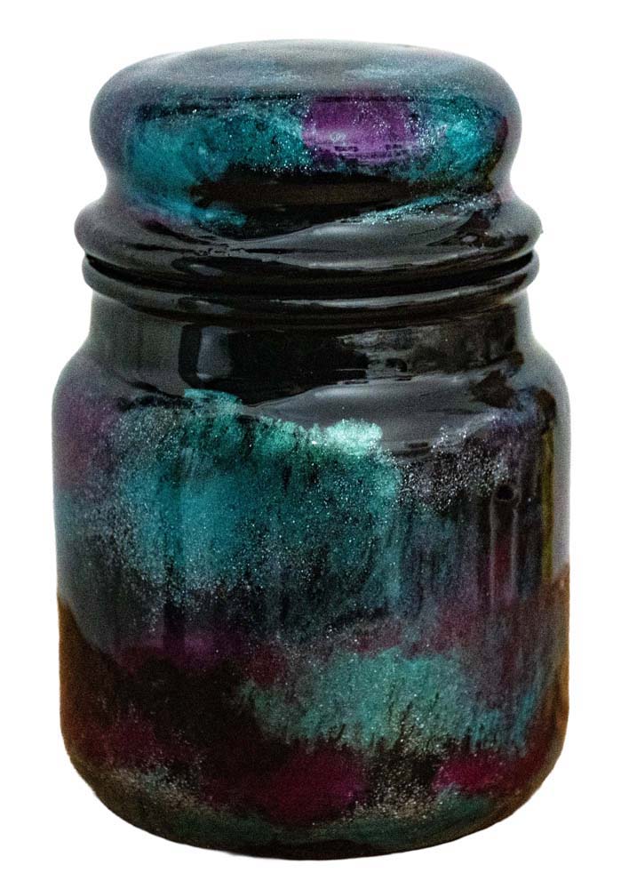 Urns by Sandi | Hot Pink and Turquiose